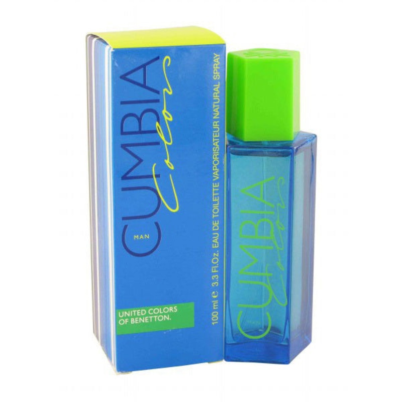 Colors Cumbia Man by Benetton 3.3 Oz. Eau De Toilette For Men