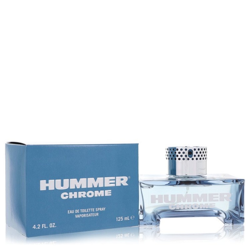 Hummer Chrome By Hummer Cologne 4.2 Oz Edt Spray For Men - Box