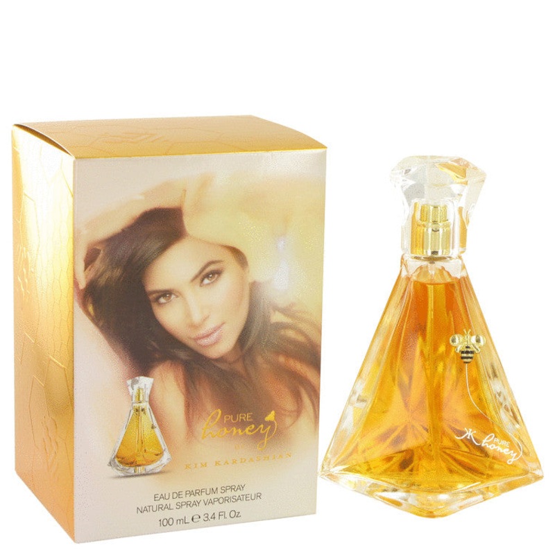Kim Kardashian Pure Honey by Kim Kardashian For Women Eau De Parfum Spray 3.4 oz