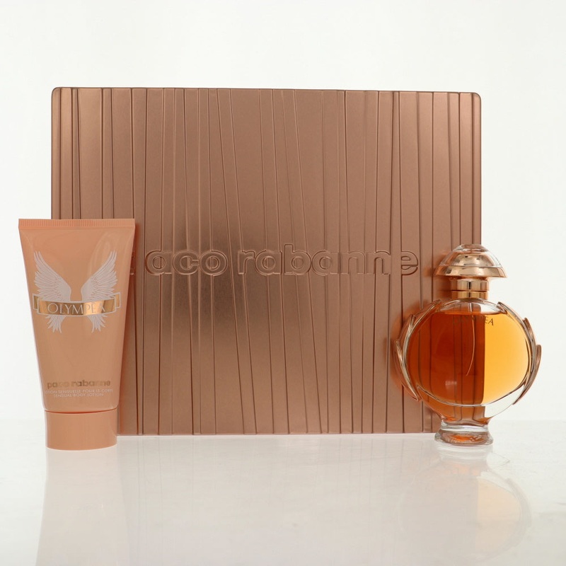 Paco Rabanne Olympea By Paco Rabanne Perfume 2 Piece Gift Set - 1.7 Oz Edp Spray, 2.5 Oz Sensual Body Lotion For Women - Gift Set