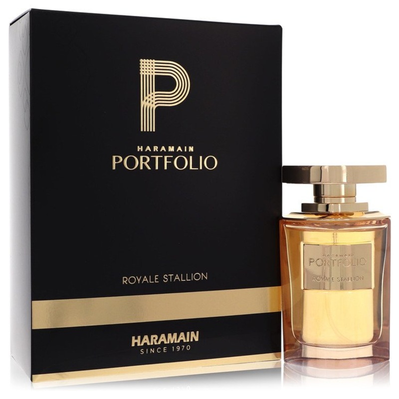 Al Haramain Portfolio Royale Stallion by Al Haramain Eau De Parfum Spray 2.5 oz for Men - Premium Designer Fragrance