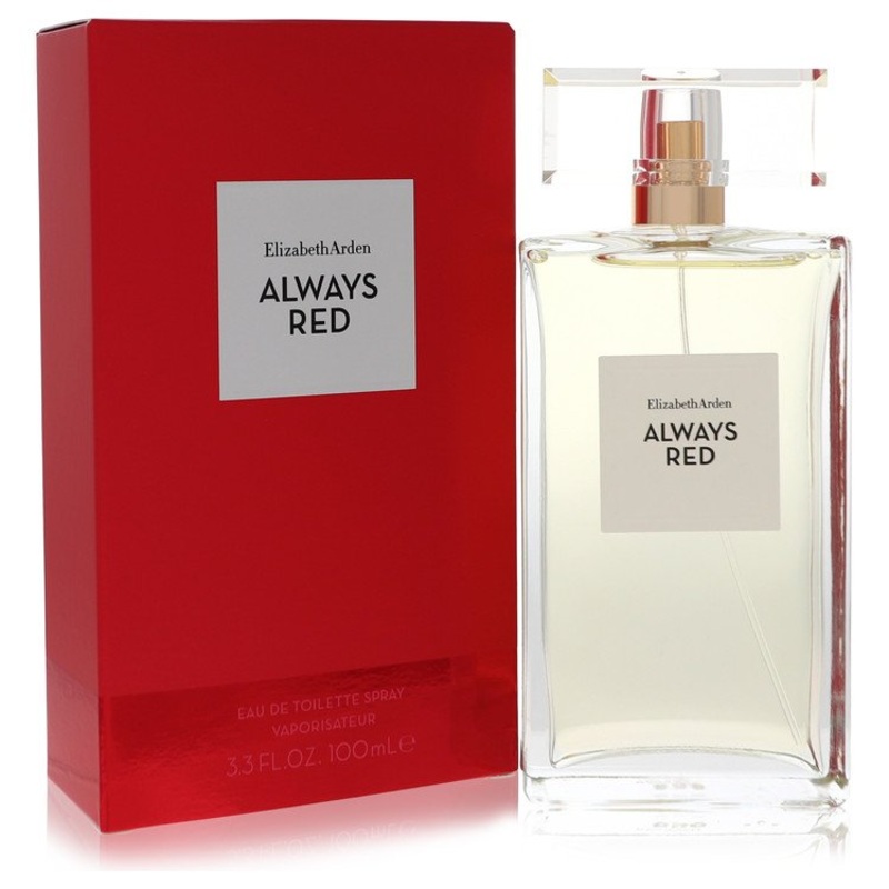 Always Red by Elizabeth Arden For Women Eau De Toilette Spray 3.4 oz