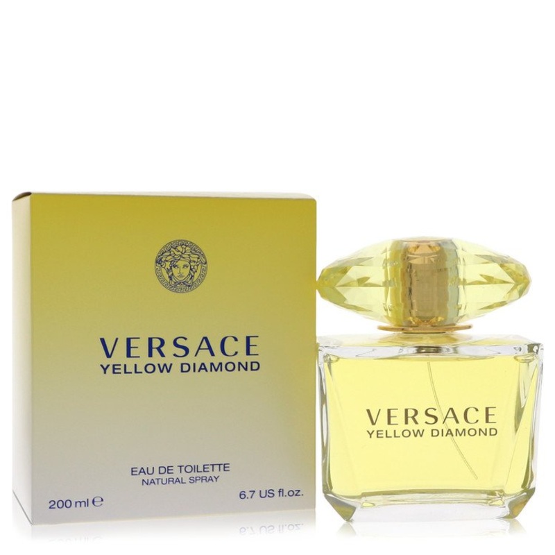 Yellow Diamond By Versace Perfume 6.7 Oz Edt Spray For Women - Box