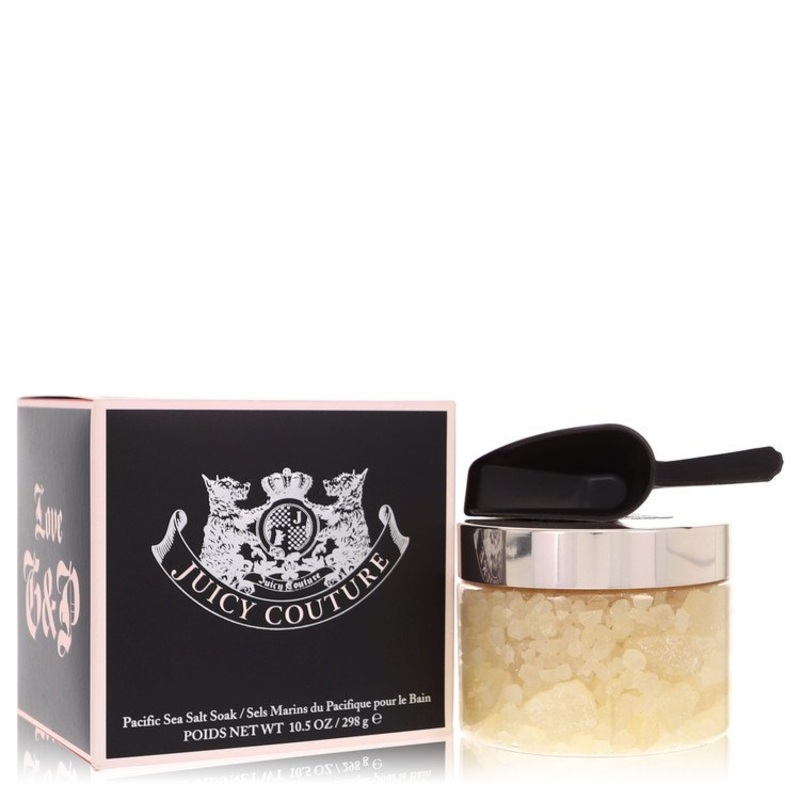 Juicy Couture by Juicy Couture Pacific Sea Salt Soak in Gift Box 10.5 oz for Women - Premium Designer Fragrance