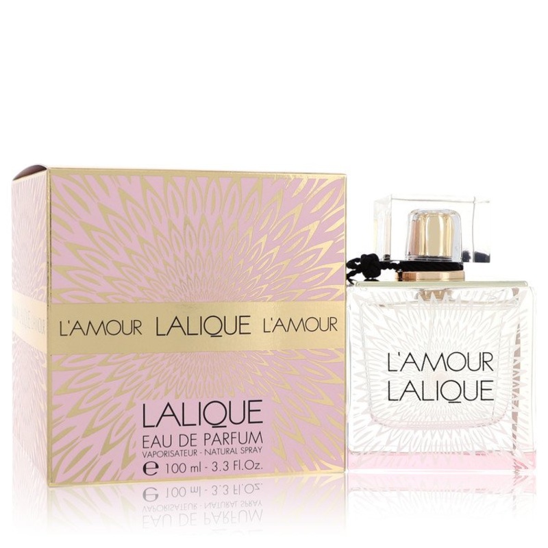 Lalique L'amour by Lalique Eau De Parfum Spray 3.3 oz for Women - Premium Designer Fragrance