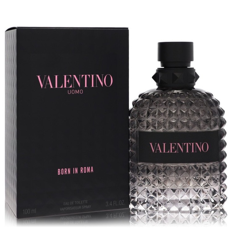 Valentino Born In Roma By Valentino 3.4 Oz Eau De Toilette Spray For Men In Box