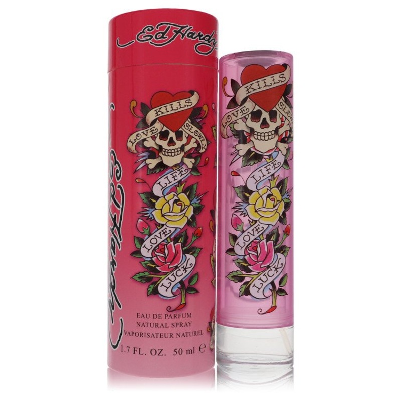 Ed Hardy by Christian Audigier Eau De Parfum Spray 1.7 oz for Women - Premium Designer Fragrance