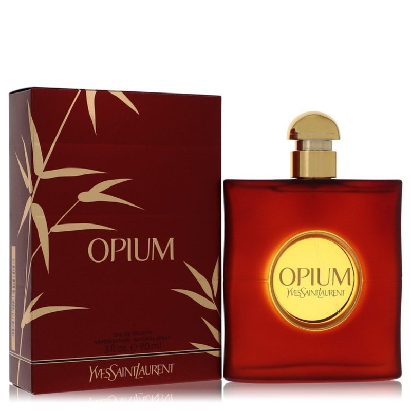 Opium By Yves Saint Laurent Perfume 3.0 Oz Edt Spray For Women - Box