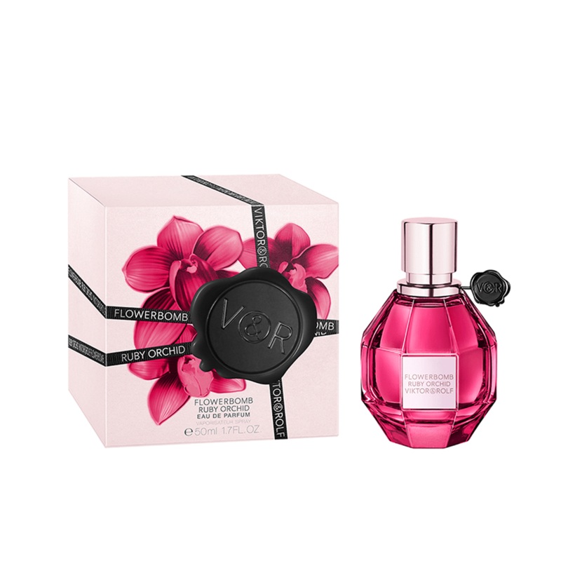 Viktor & Rolf Flowerbomb Ruby Orchid Eau de Parfum Women's Perfume Spray (50ml, 100ml) 50ml