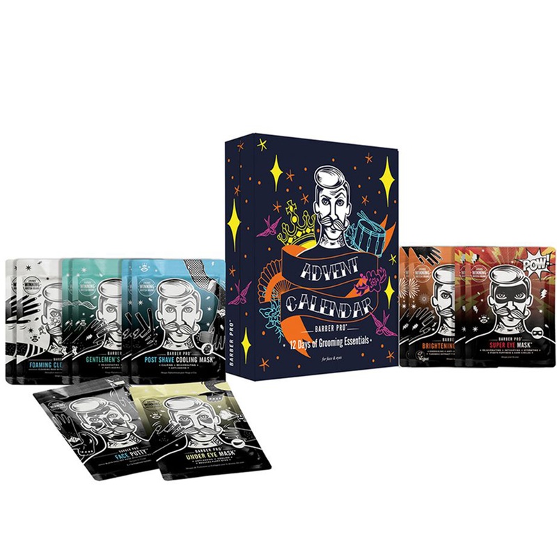 Barber Pro 12 Days of Grooming Advent Calendar (Worth 57.40)