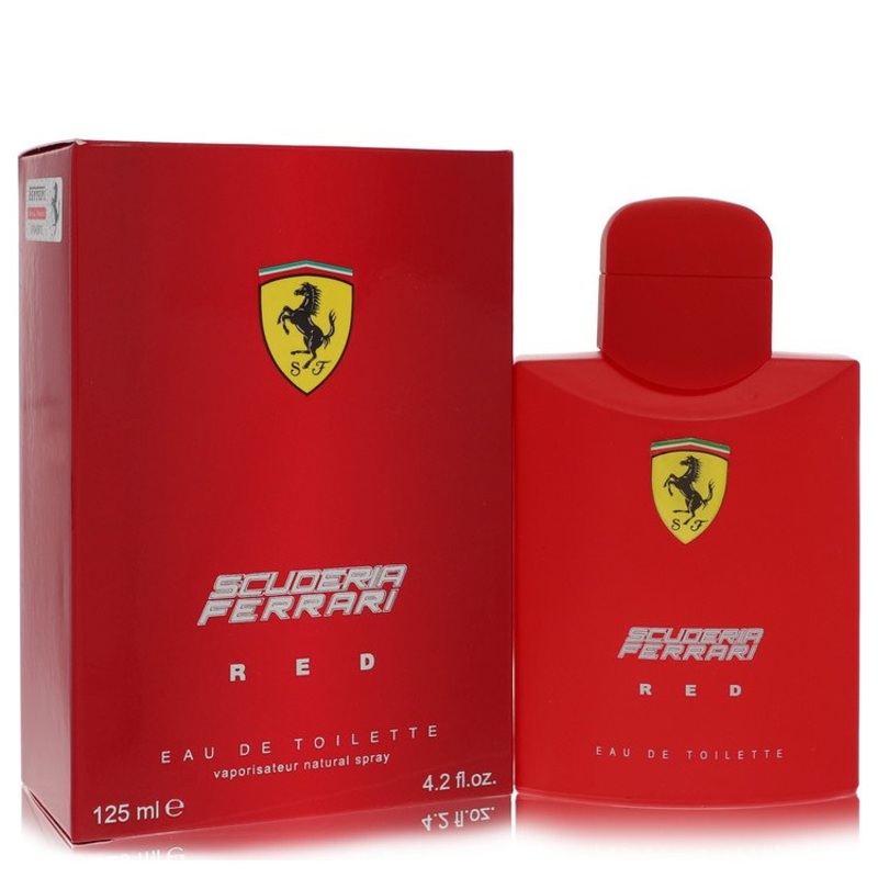 Ferrari Scuderia Red by Ferrari For Men Eau De Toilette Spray 4.2 oz