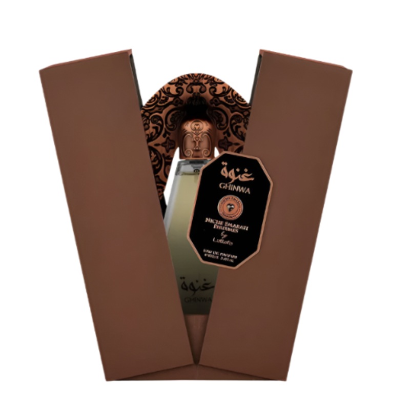 Lattafa Niche Emarati Ghinwa Eau De Parfum 3.4 Oz