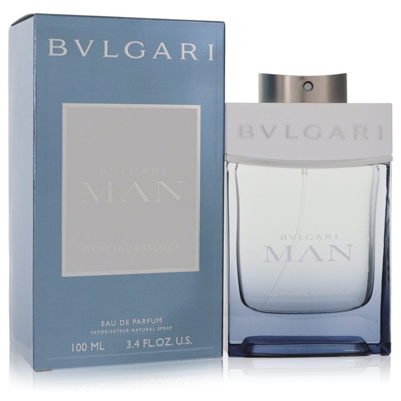 Bvlgari Man Glacial Essence by Bvlgari Eau De Parfum Spray 3.4 oz for Men - Premium Designer Fragrance