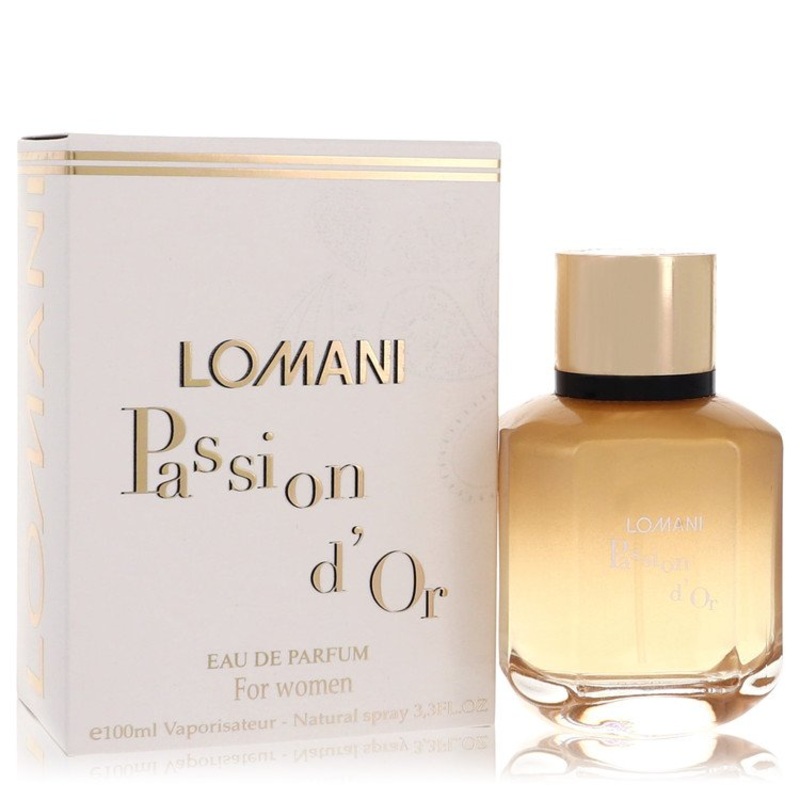Lomani Passion D'or by Lomani Eau De Parfum Spray 3.3 oz for Women - Premium Designer Fragrance