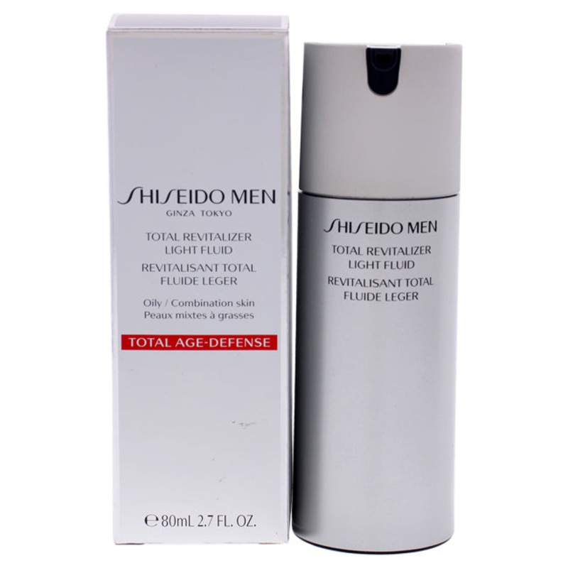 Total Revitalizer Light Fluid by Shiseido for Men - 2.7 oz Serum 2.7 oz.