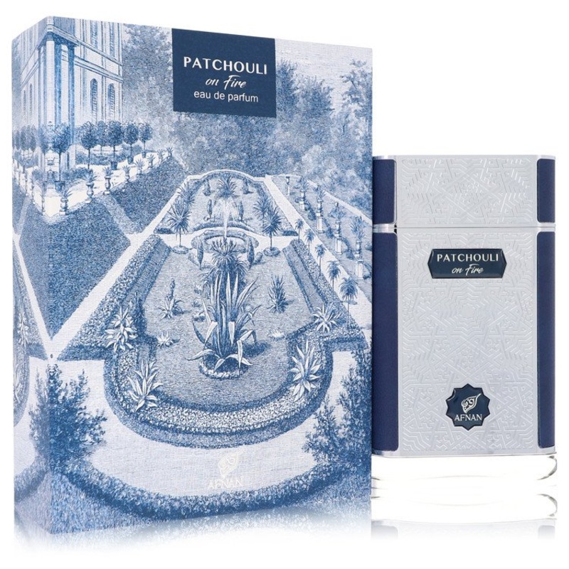 Afnan Patchouli On Fire by Afnan Eau De Parfum Spray (Unisex) 2.7 oz for Men - Premium Designer Fragrance