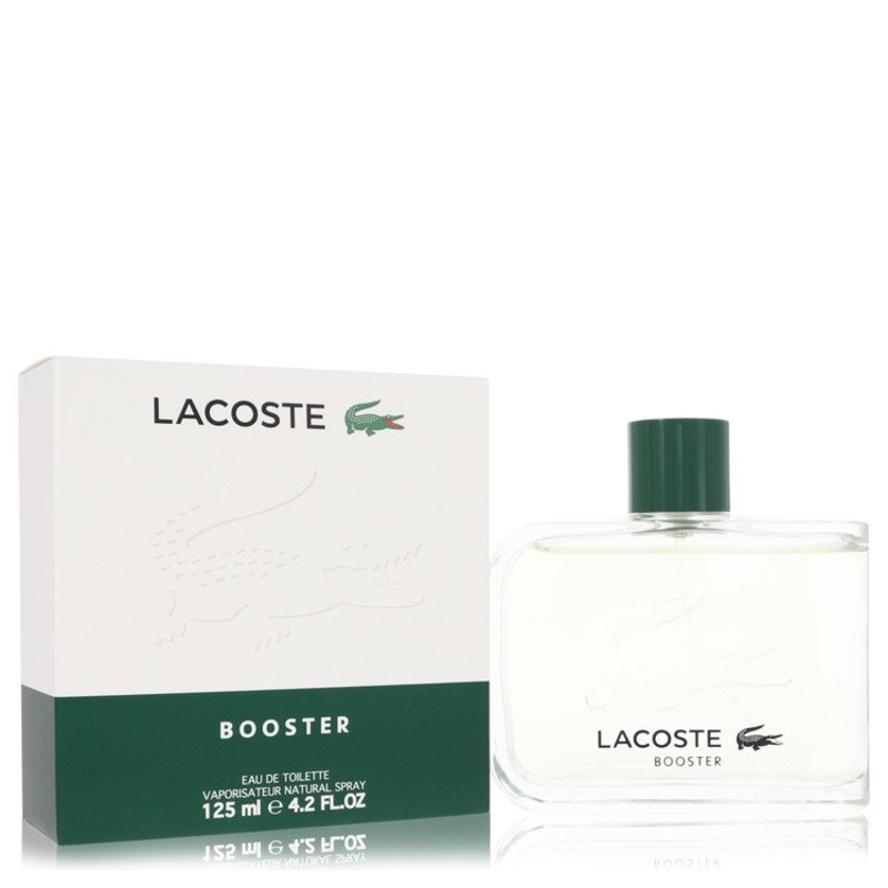 Booster by Lacoste Eau De Toilette Spray 4.2 oz for Men - Premium Designer Fragrance