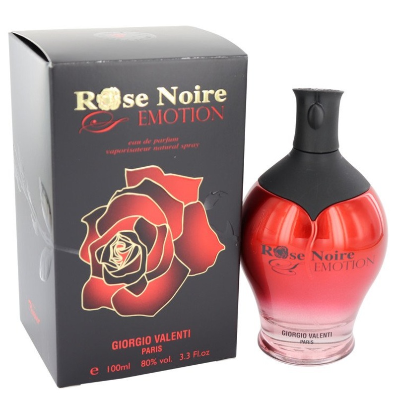 Rose Noire Emotion by Giorgio Valenti For Women Eau De Parfum Spray 3.3 oz