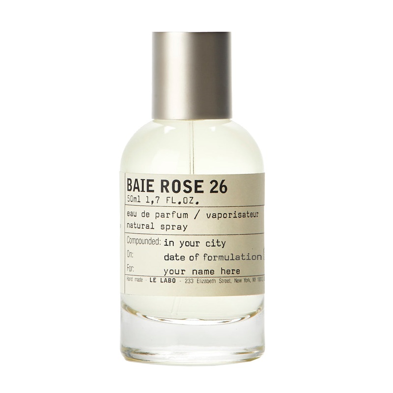 LE LABO Baie Rose 26 Eau de Parfum Unisex - Box Item 5ml Atomizer Black