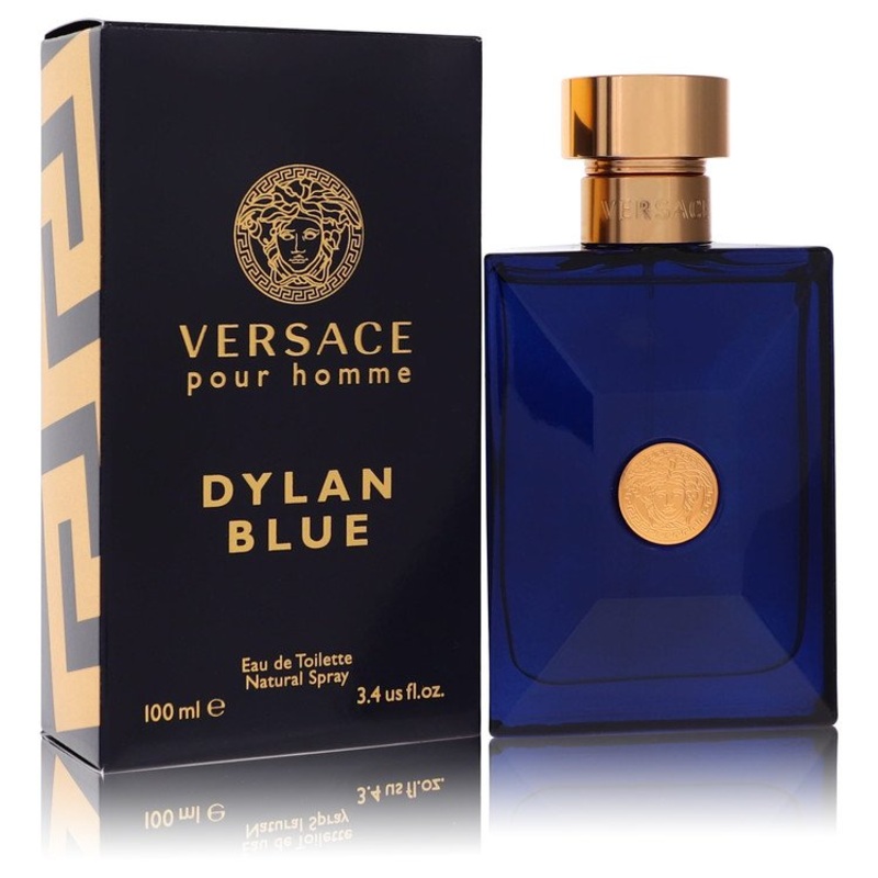Versace Dylan Blue By Versace Cologne 3.4 Oz Edt Spray For Men - Box