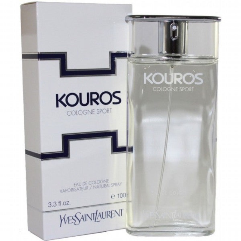 Kouros Cologne Sport by Yves Saint Laurent 3.3 Oz. Eau De Cologne For Men