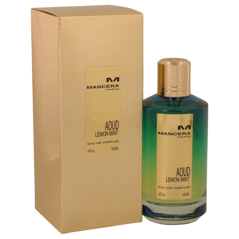 Mancera Aoud Lemon Mint by Mancera For Women Eau De Parfum Spray (Unisex) 4 oz