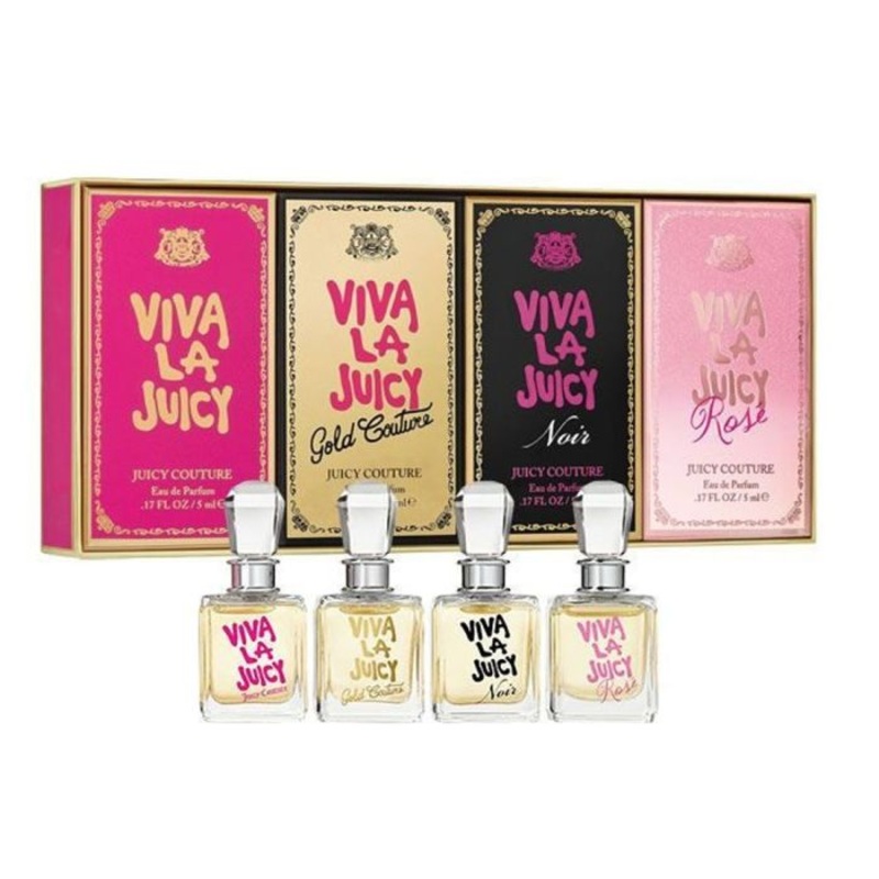VIVA LA JUICY 4 Piece Variety Set by Juicy Couture for Women