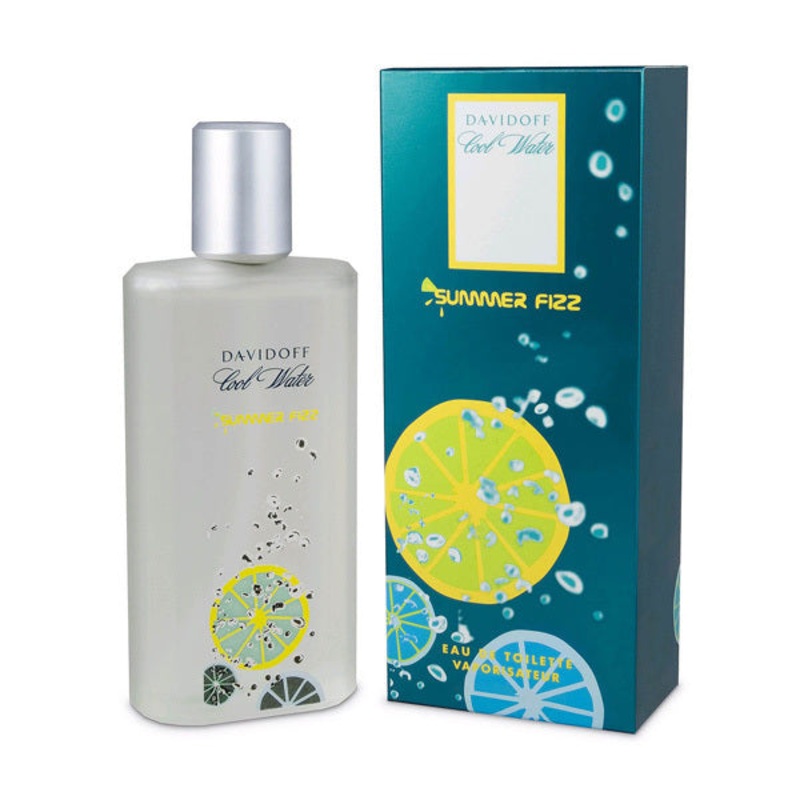 Cool Water Summer Fizz by Davidoff 4.2 Oz. Eau De Toilette For Men