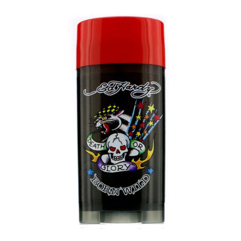 Ed Hardy Born Wild Deodorant by Christian Audigier 2.75 Oz. Deodorant For Men Stick