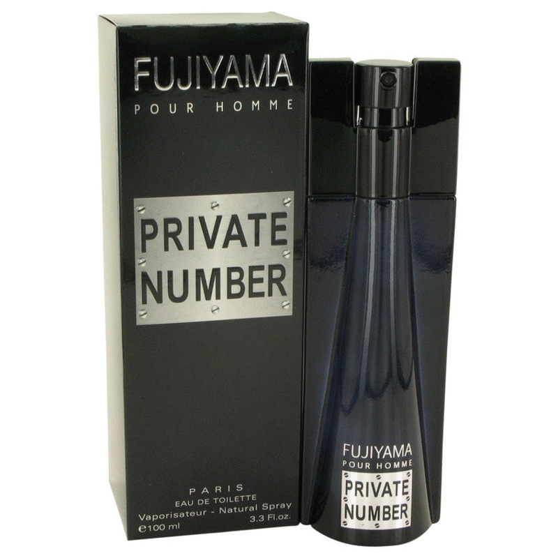 Fujiyama Private Number by Succes De Paris For Men Eau De Toilette Spray 3.3 oz