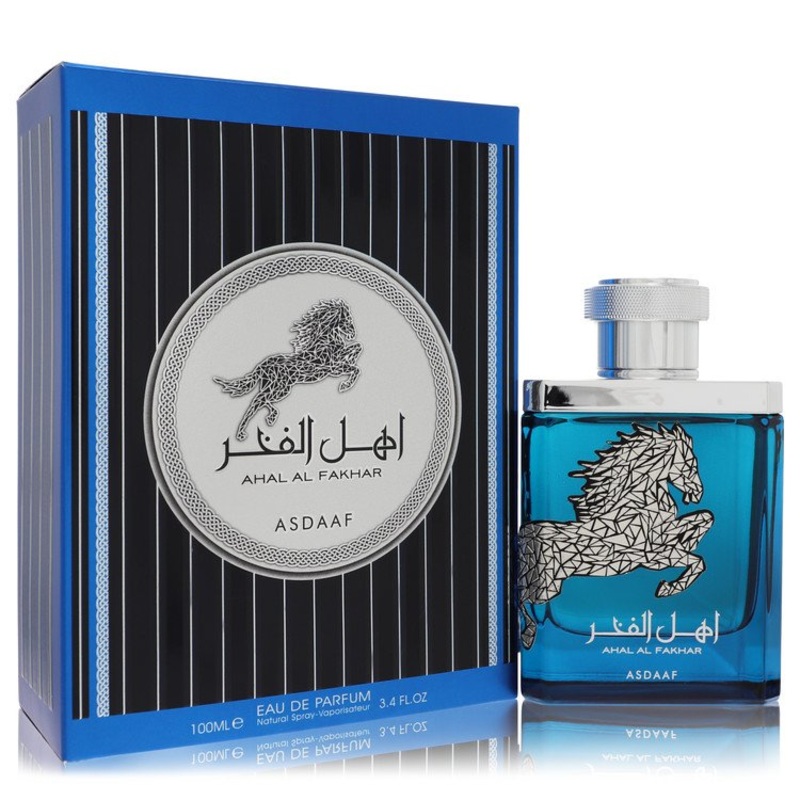 Lattafa Asdaaf Ahal Al Fakhar by Lattafa Eau De Parfum Spray (Unisex) 3.4 oz / 100 ml for Men