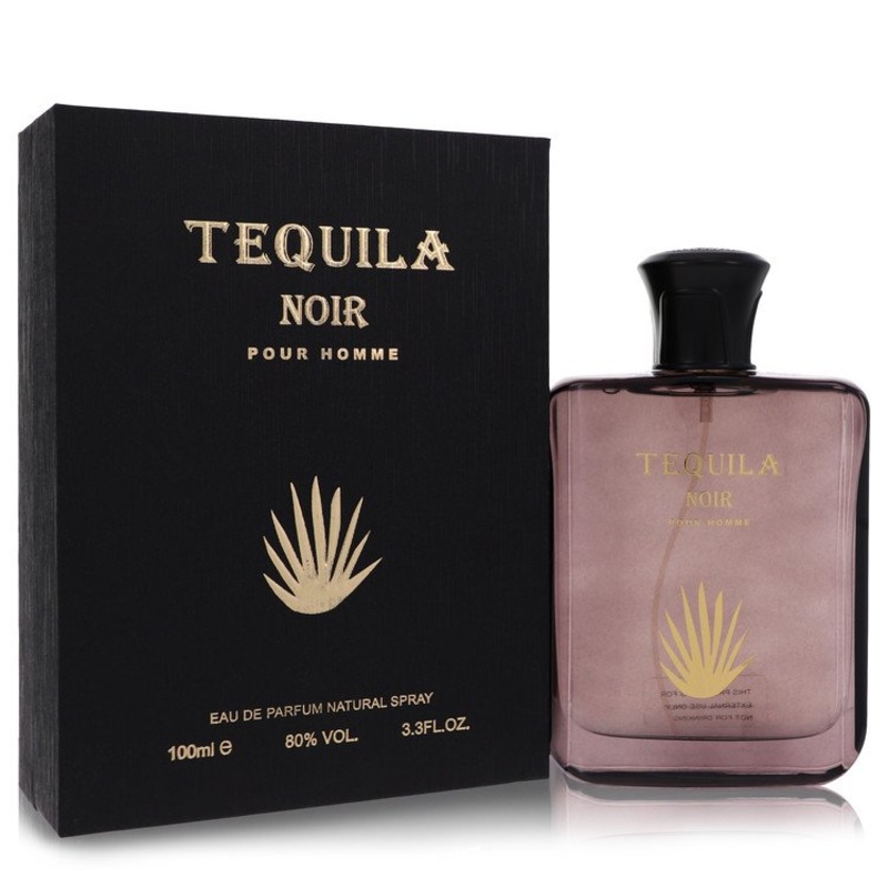 Tequila Noir EDP Spray 3.4 Oz Cologne by Tequila for Men
