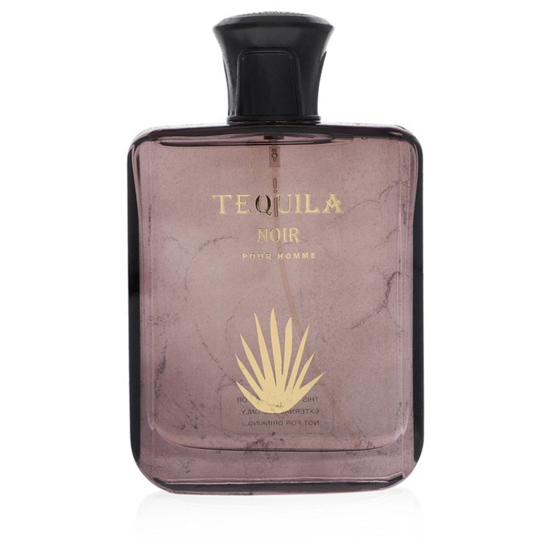 Tequila Pour Homme Noir by Tequila Perfumes Eau De Parfum Spray (Unboxed) 3.3 oz / 100 ml for Men