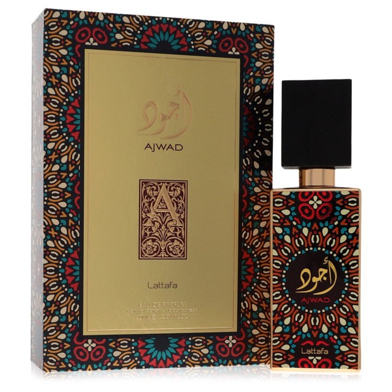 Ajwad By Lattafa Cologne 2.04 Oz Edp Spray For Men - Box