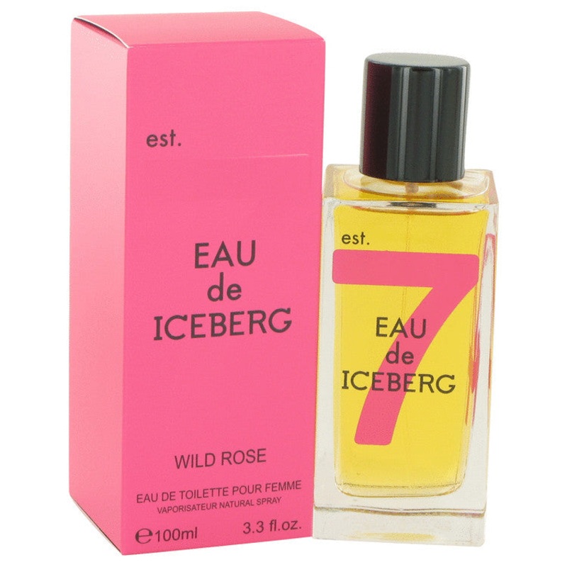 Eau De Iceberg Wild Rose by Iceberg Eau De Toilette Spray 3.4 oz for Women - Premium Designer Fragrance