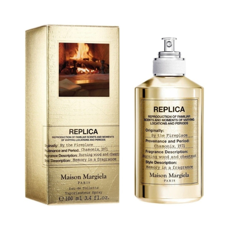 Maison Martin Margiela By The Fireplace Limited Edition Gold EDT 3.4 oz / 100 ml