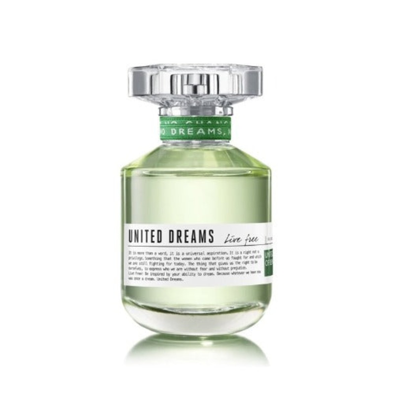 United Colors of Benetton United Dreams Live Free Eau De Toilette For Women 80ML