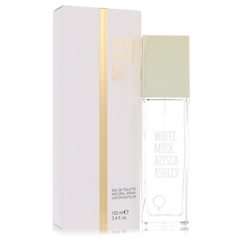 Alyssa Ashley White Musk by Alyssa Ashley Eau De Toilette Spray 3.4 oz for Women - Premium Designer Fragrance