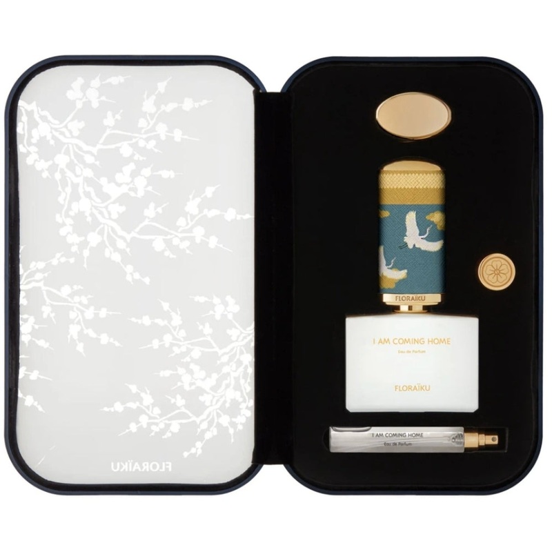 Floraiku I Am Coming Home Set 1.6 oz / 50 ml + 10 ml + Purse Spray Coffret