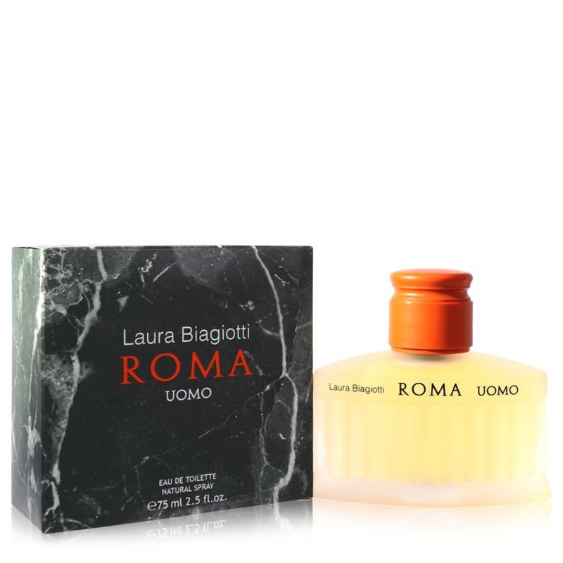 Roma by Laura Biagiotti Eau De Toilette Spray 2.5 oz / 75 ml for Men