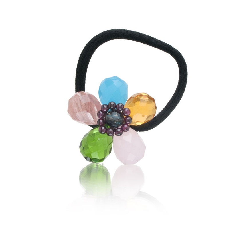 The Purple Door The Jennifer Hair Bands PDH-70-I Cherry Quartz
