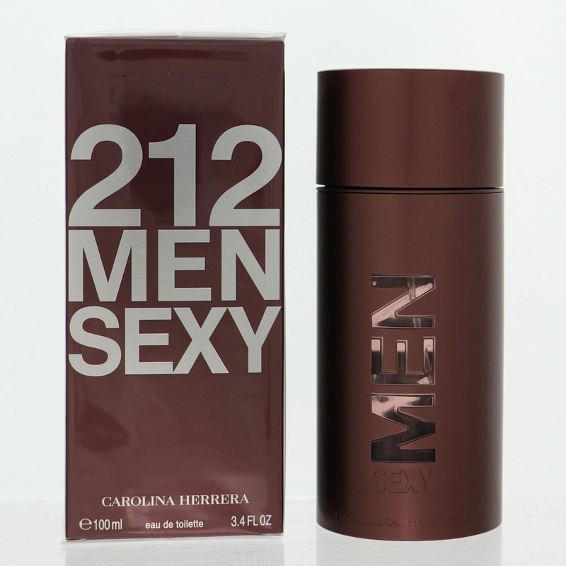 212 Sexy By Carolina Herrera 3.4 Oz Eau De Toilette Spray For Men In Box