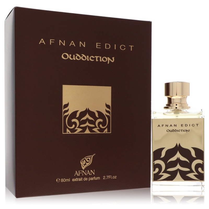 Afnan Edict Ouddiction by Afnan Extrait De Parfum Spray (Unisex) 2.7 oz for Women - Premium Designer Fragrance