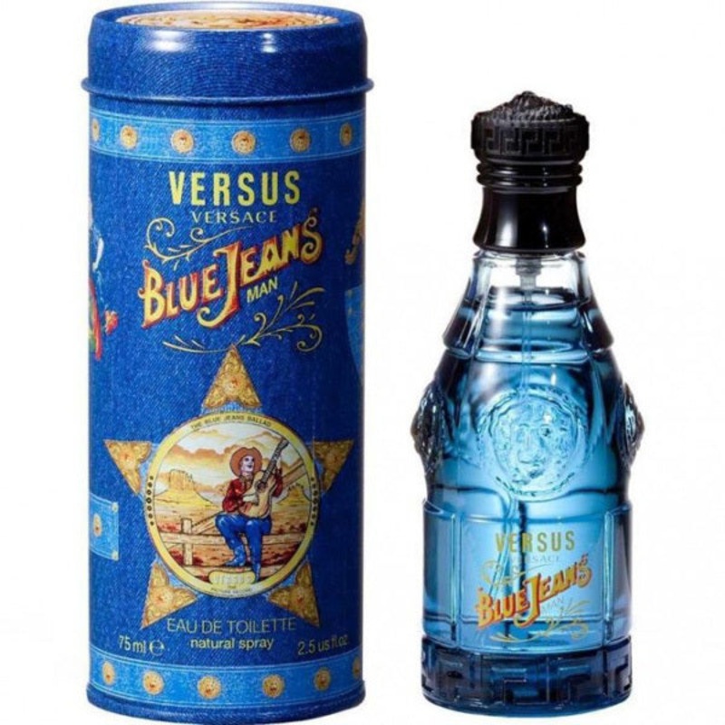 Blue Jeans by Versace 2.5 Oz. Eau De Toilette For Men