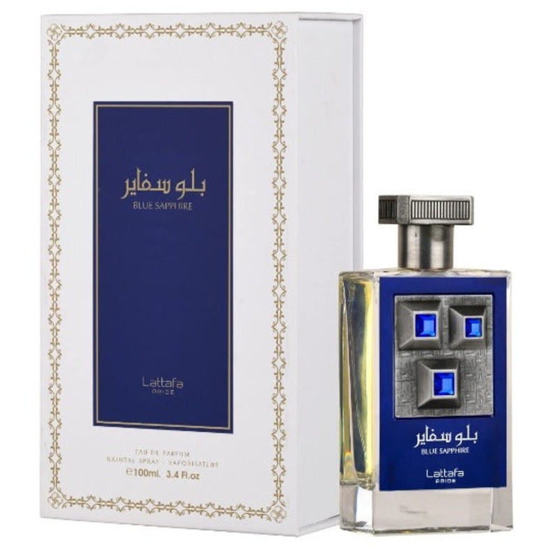 Lattafa Pride Blue Sapphire Eau De Parfum 3.4 Oz