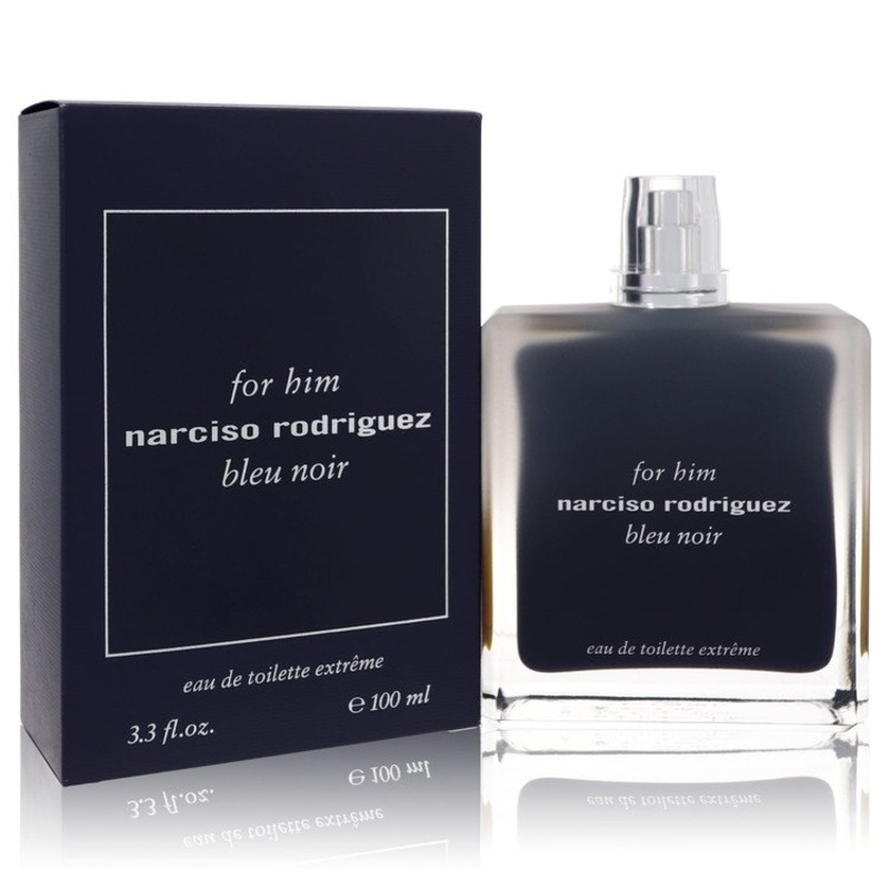 Narciso Rodriguez Bleu Noir Extreme by Narciso Rodriguez For Men Eau De Toilette Spray 3.3 oz