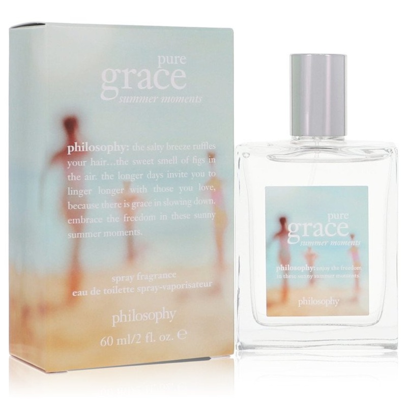Pure Grace Summer Moments by Philosophy Eau De Toilette Spray 2 oz / 60 ml for Women