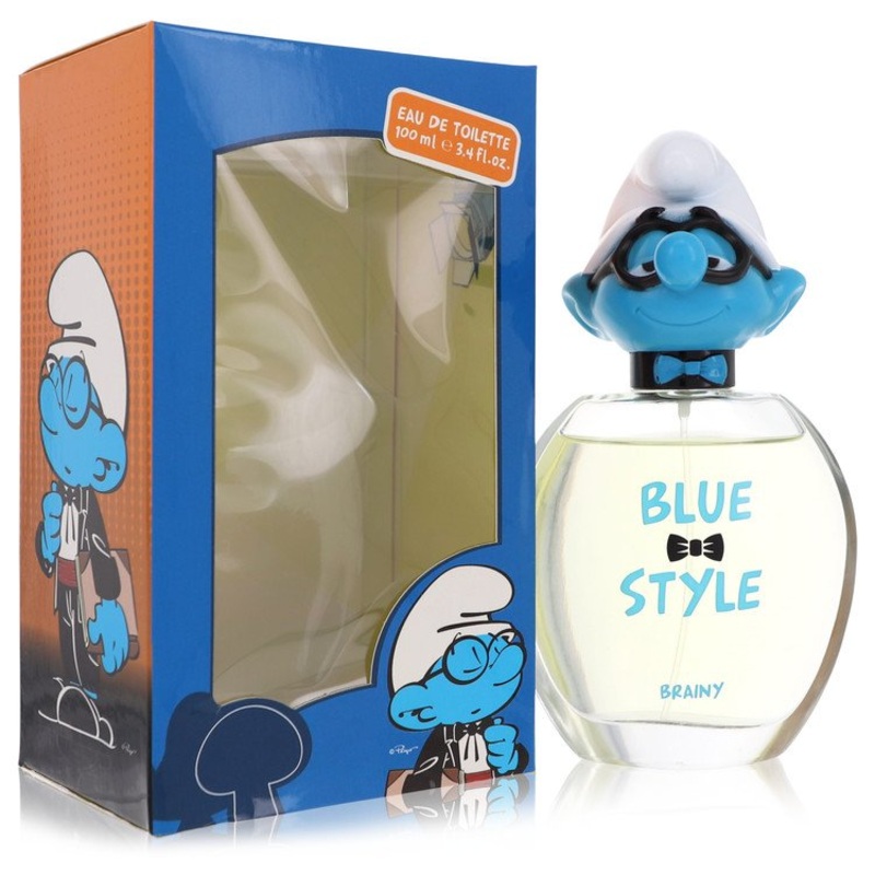 The Smurfs by Smurfs Blue Style Brainy Eau De Toilette Spray 3.4 oz | Men Collection by AAA Beauty