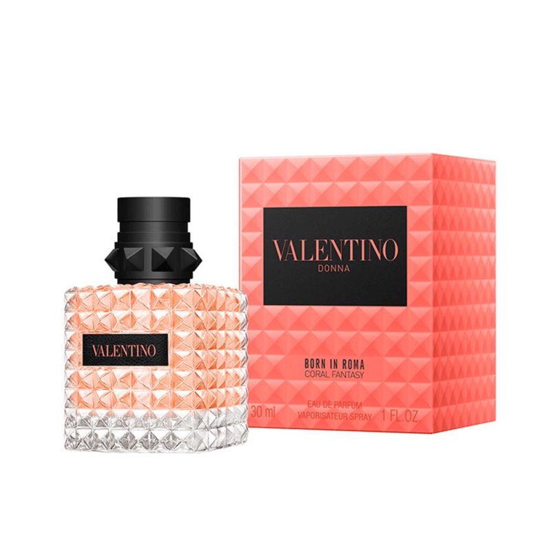 Valentino Donna Born In Roma Coral Fantasy Eau de Parfum Women's Perfume Spray (30ml, 50ml, 100ml) 30ml