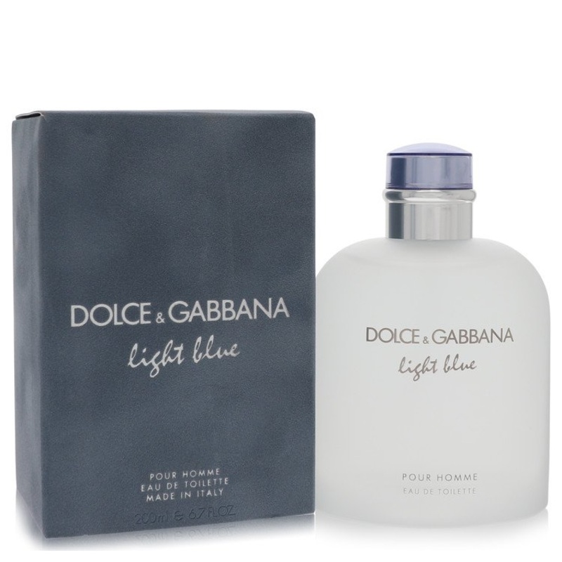 Light Blue by Dolce & Gabbana Eau De Toilette Spray 6.8 oz for Men - Premium Designer Fragrance